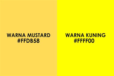 Memadukan Warna Mustard dan Kuning Kunyit