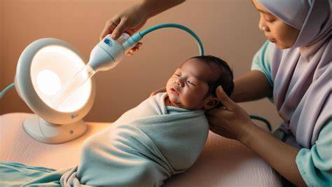 Memijat Perut Bayi