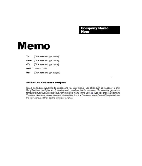 Memo