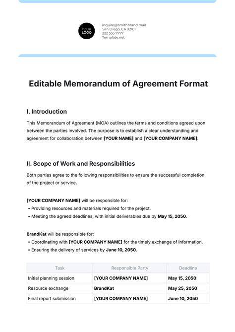 Memorandum To File Template