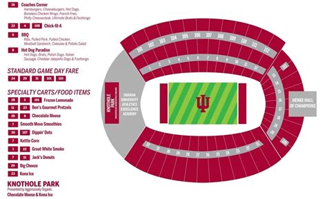 Memorial Stadium Iu Seating Chart