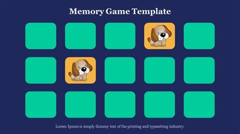 Memory Game Ppt Template
