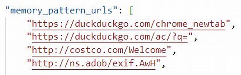Memory Pattern Urls