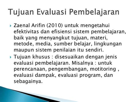 Memperbaiki Sistem Evaluasi Pembelajaran