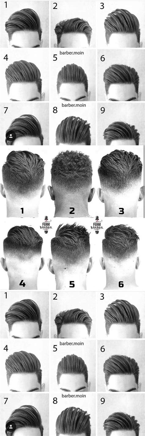 Men Hair Length Chart