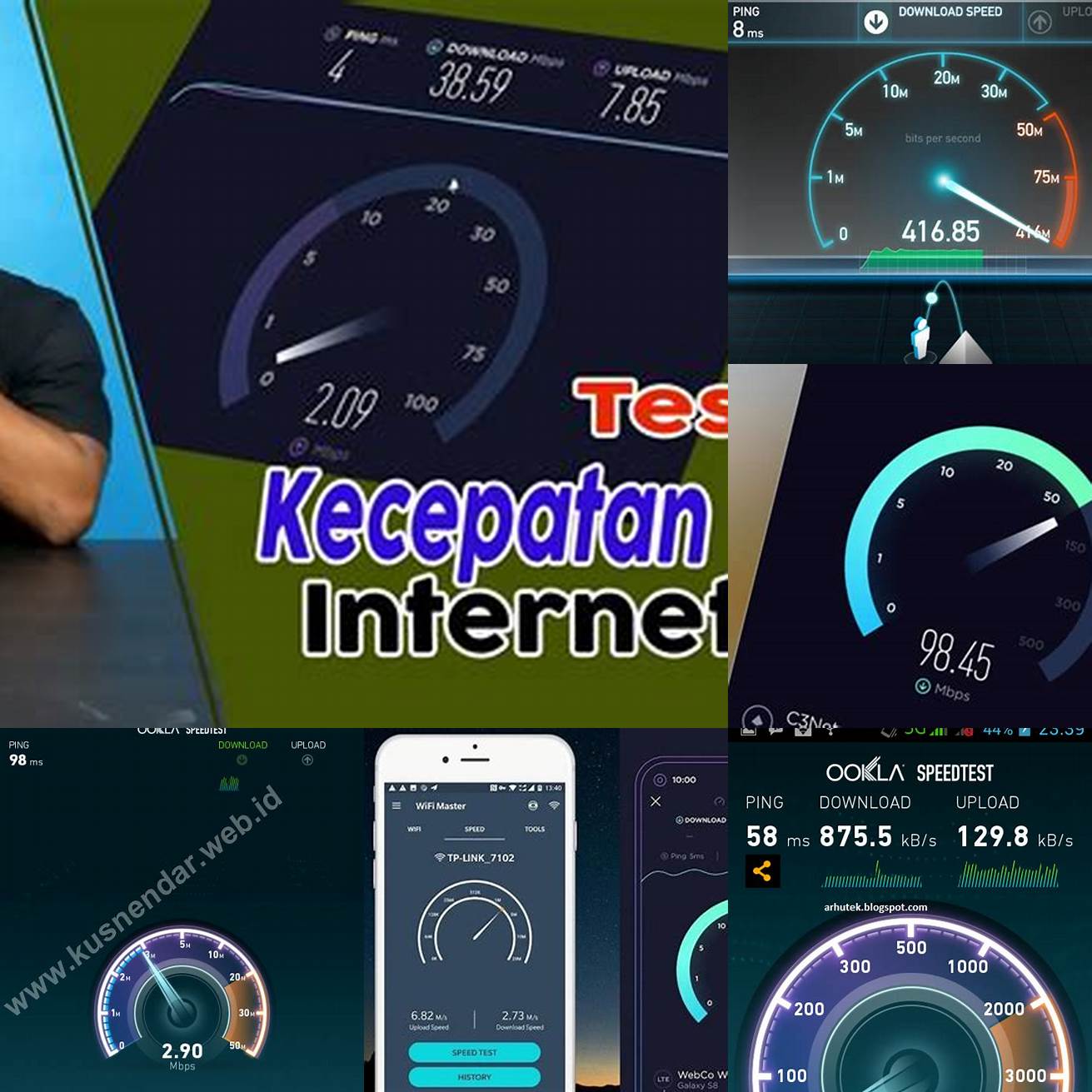 Menjaga kecepatan internet Anda