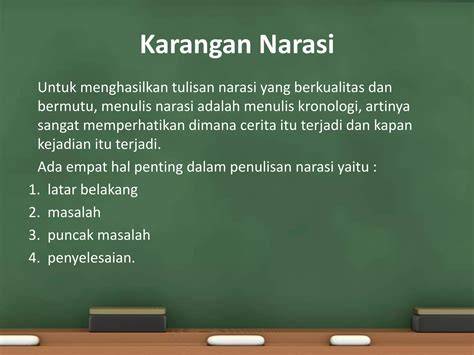 Menulis Narasi