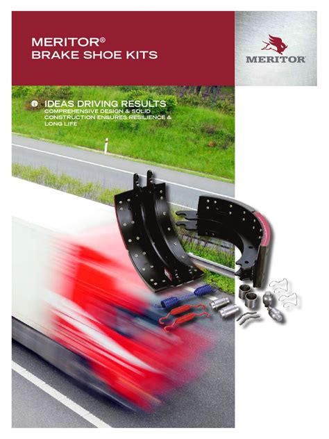 Meritor Brake Shoe Catalog