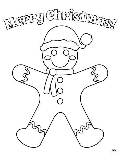 Merry Christmas Coloring Printables