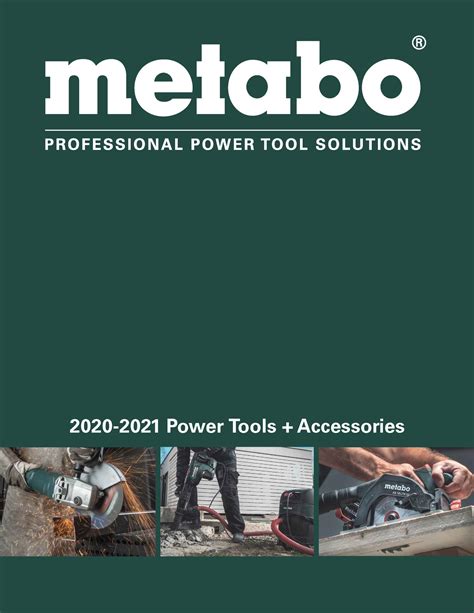 Metabo Power Tools Catalogue