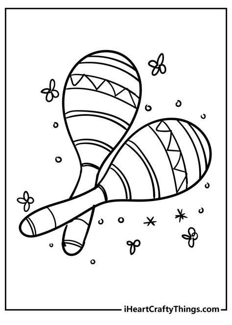 Mexican Coloring Pages Printable