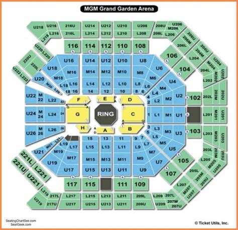 Mgm Stadium Seating Chart