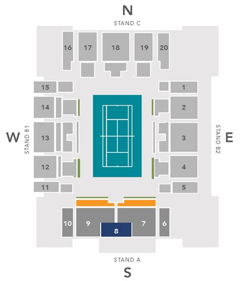 Miami Open Grandstand Seating Chart