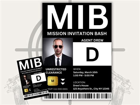 Mib Badge Template