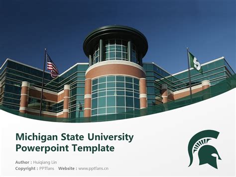 Michigan State University Powerpoint Template