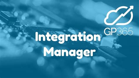 Integration Manager