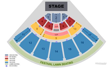 Midflorida Amphitheater Seating Chart