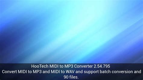 Midi to MP3 Converter HooTech Register Key
