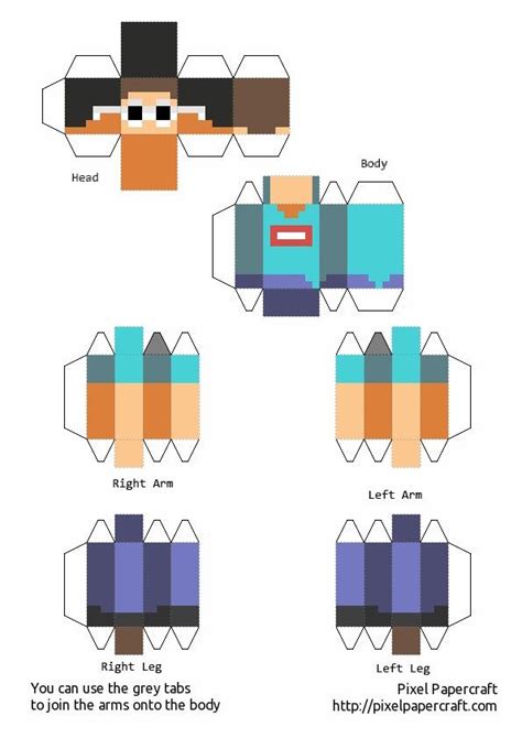 Minecraft Character Template