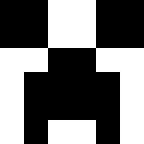 Minecraft Creeper Face Template