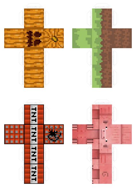 Minecraft Printable Cutouts