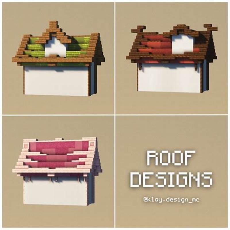 Minecraft Roof Pattern