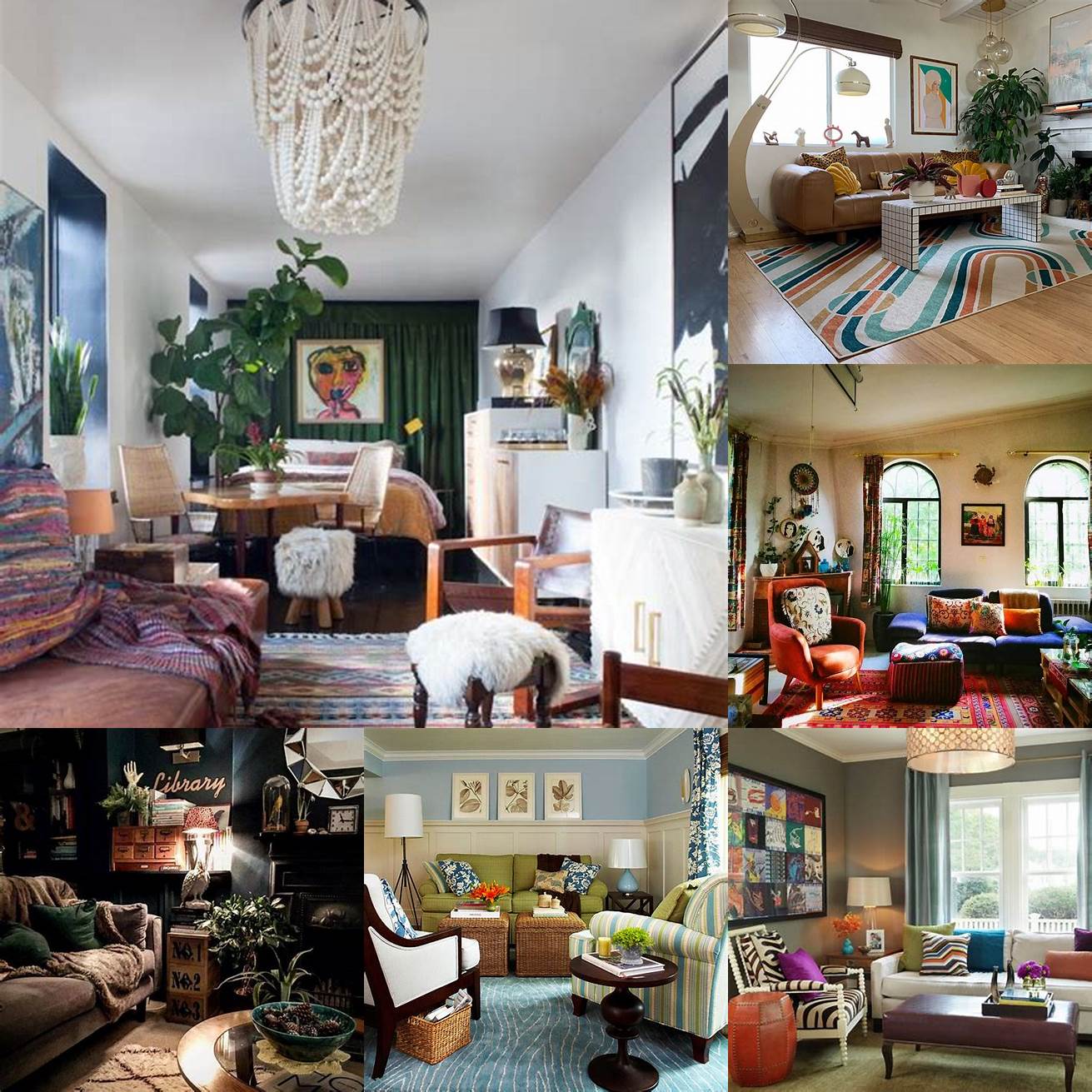 Mix and match different furniture styles to create a unique and eclectic look