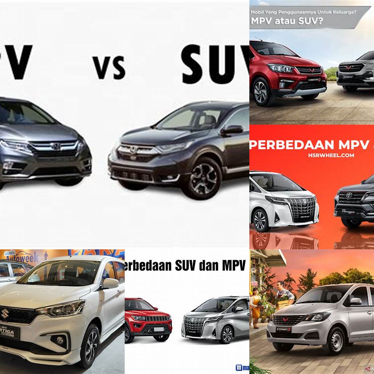 Mobil SUV atau MPV