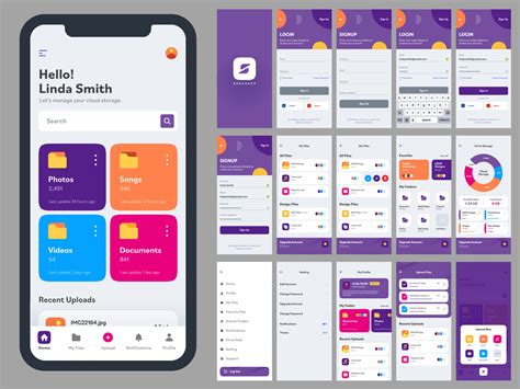 Mobile App Interface