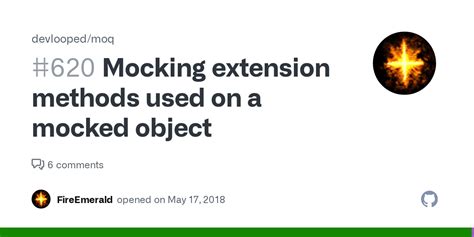 Mocking Extension Methods with Moq