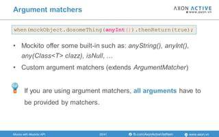 Mockito match any class argument