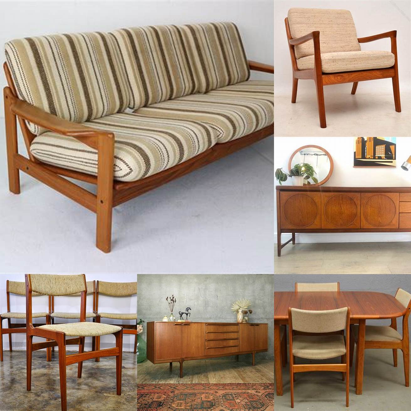 Modern Style Retro Teak Furniture