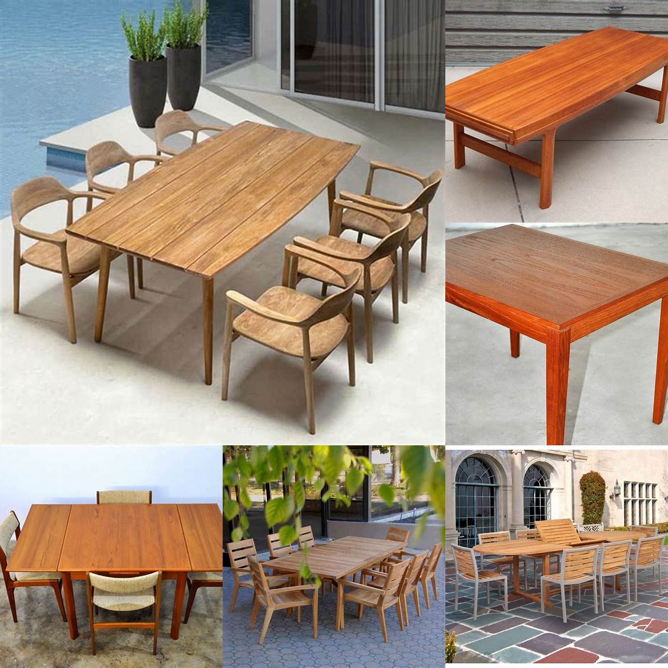 Modern Teak Furniture Table