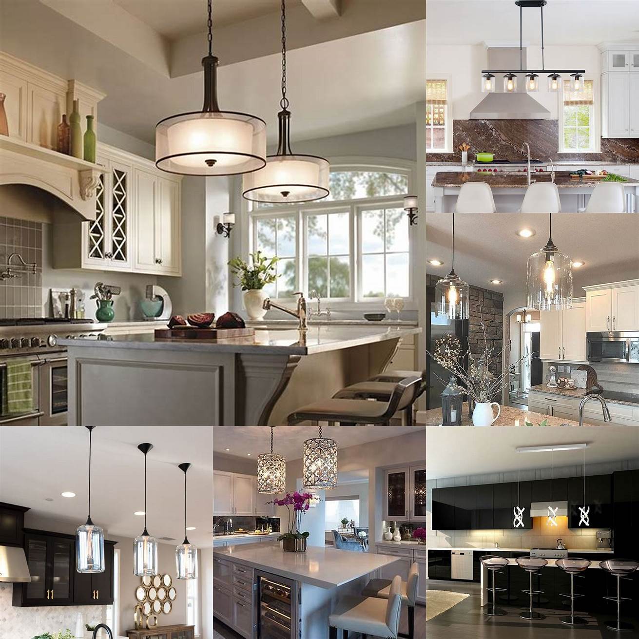 Modern kitchen lighting fixtures can add a sleek and stylish touch to your space