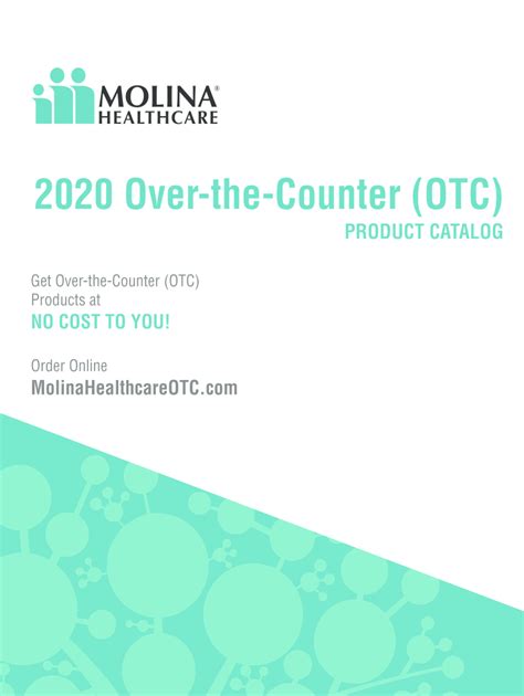 Molina Healthcare Over The Counter Catalog