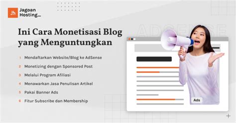 Monetisasi Blog atau Website