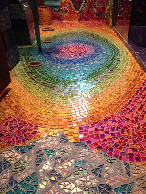 Mosaic floor designs