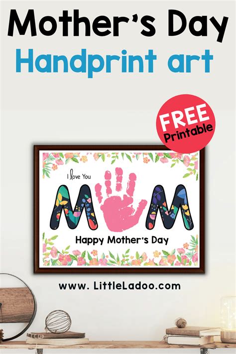 Mothers Day Handprint Printables