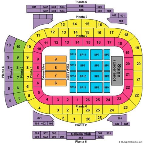 Movistar Arena Madrid Seating Chart