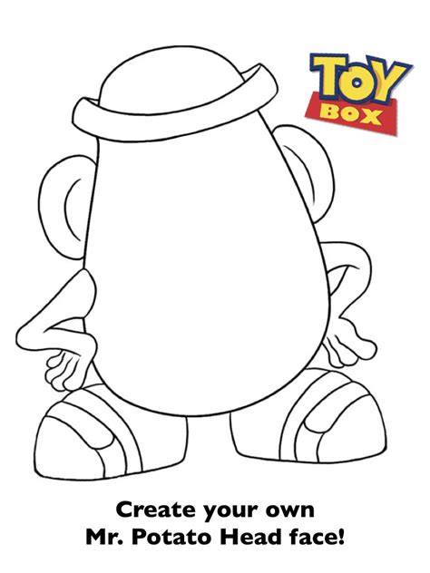 Mr Potato Head Template