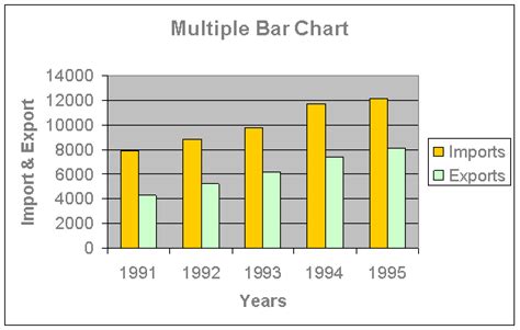 Multiple Bar Graph Examples