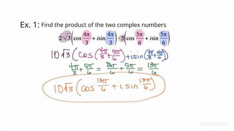 Multiplying Complex Numbers In Polar Form Calculator