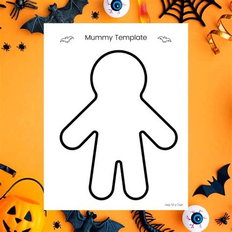 Mummy Template Printable