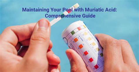 Muriatic Acid Chart For Pools