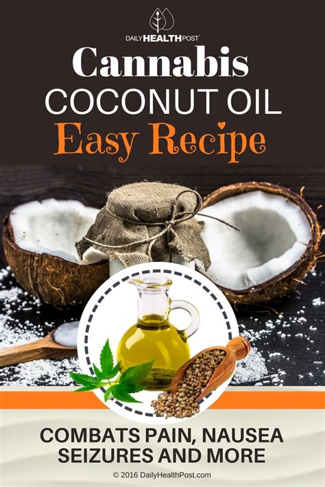 Muscle Pain Relief with Coconut Oil-Cannabis Mixture