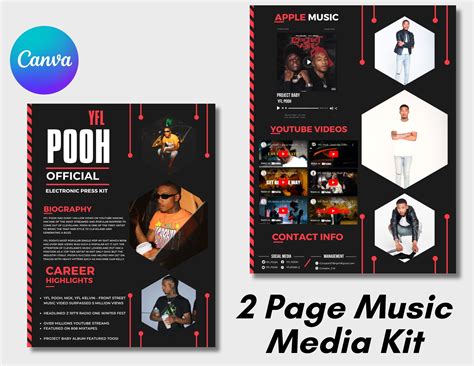 Music Press Kit Template