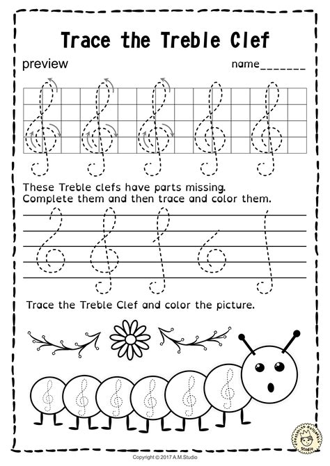 Music Printable Worksheets