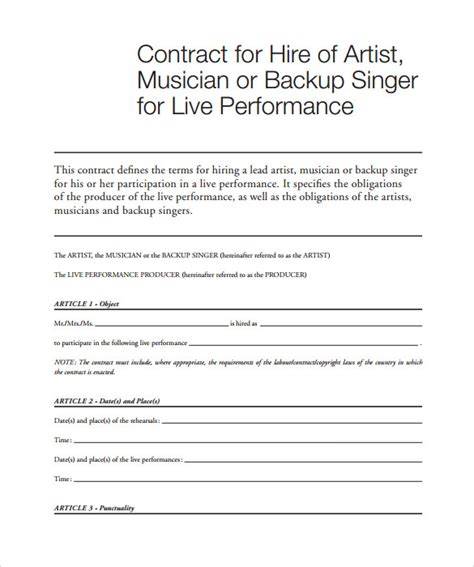 Music Rights Contract Template