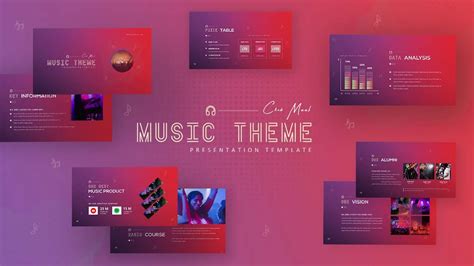 Music Template Google Slides