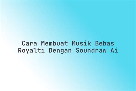 Musik Bebas Royalti